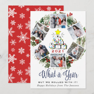 Was für ein Jahr Weihnachten Red Farm LKW 6 Foto