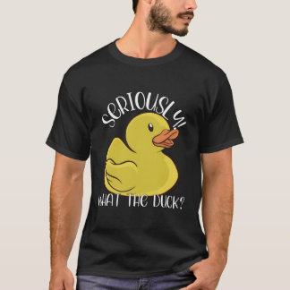 Was für ein Kleiderstück für die Duck Funny Rubber T-Shirt
