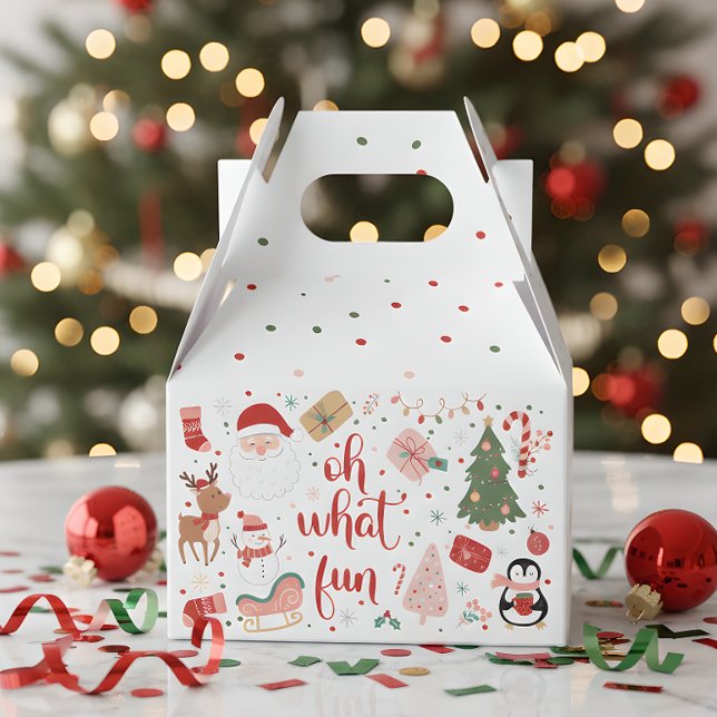 Was für ein lustiger Weihnachtsgeburtstag Geschenkschachtel (Von Creator hochgeladen)