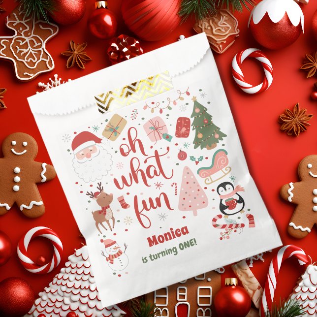 Was für ein lustiger Weihnachtsgeburtstag Geschenktütchen (Von Creator hochgeladen)