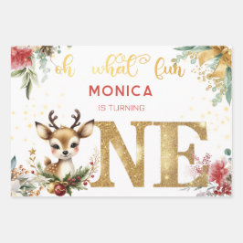 Was für ein lustiger Weihnachtsgeschenk zum ersten Geschenkpapier Set