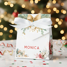 Was für ein lustiger Weihnachtsgeschenk zum ersten Geschenkschachtel