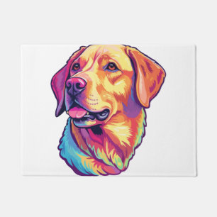 Was für ein niedlicher Labrador Retriever! Fußmatte