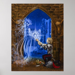 Was für ein Ritter für Erscheinungen - Print oder  Poster