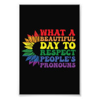 Was für ein schöner Tag, um die Menschen anderer z