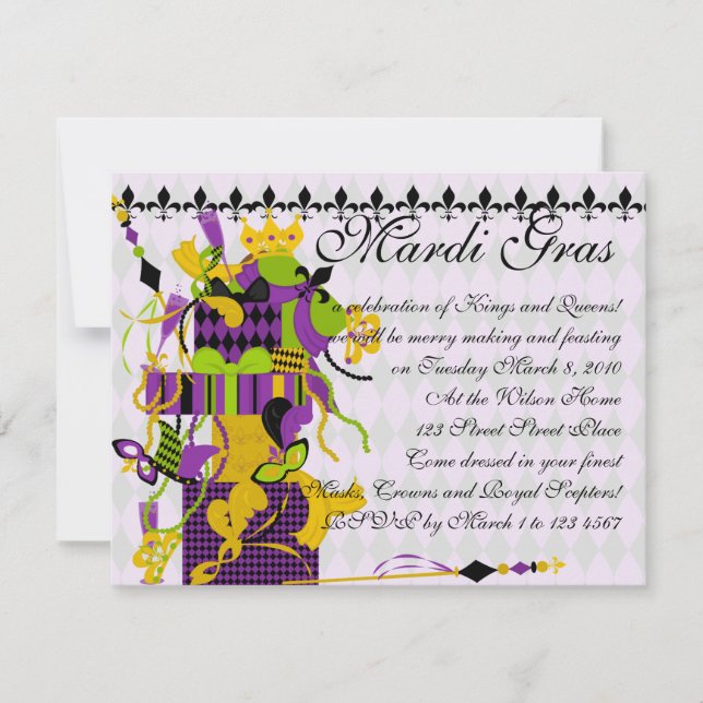 Was für ein schönes Durcheinander! Einladung (Vorderseite)