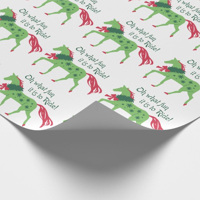 Was für ein Spaß das ist Geschenkpapier (Ecke)