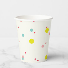 Was für ein Spaß die Geburtstagsparty von Confetti Pappbecher