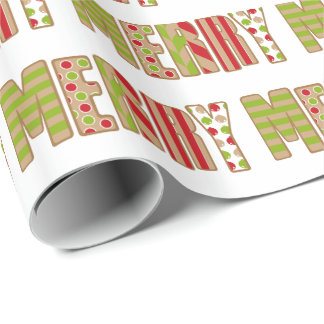 Was für ein Spaß! Frohe Weihnachtsverpackung Geschenkpapier