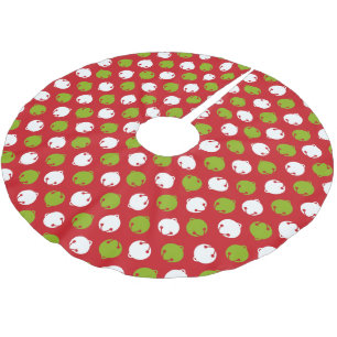 Was für ein Spaß! Weihnachtsglocken Polyester Weihnachtsbaumdecke