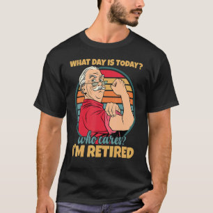 Was für ein Tag ist heute, dem es egal ist, dass i T-Shirt