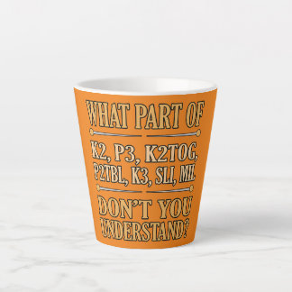 Was für ein Teil verstehen Sie nicht, was ich tue? Milchtasse
