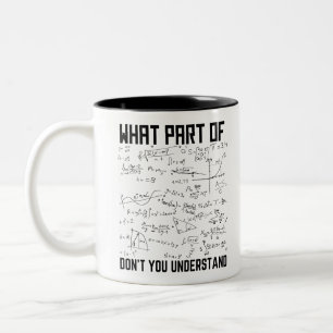 Was für ein Teil verstehen Sie nicht Zweifarbige Tasse