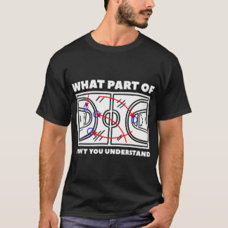 Was für ein Teil verstehst du nicht von Basketball T-Shirt