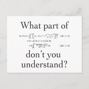 Was für ein Teil von... Postkarte