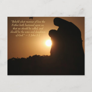 Was für eine Art von Liebe Pieta Postcard Feiertagspostkarte