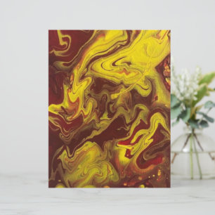 Was für eine Aussicht! Golden Scrapbook Papier.