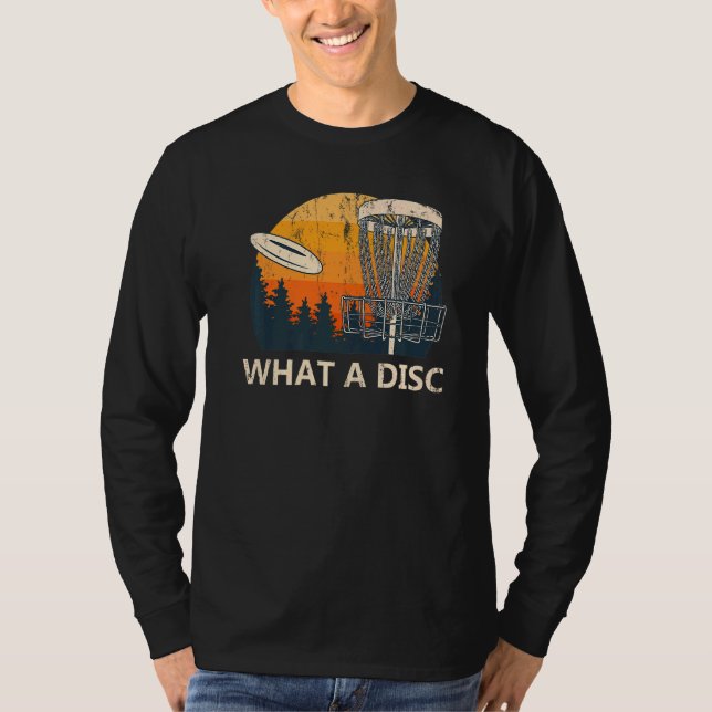 Was für eine Disc Golf Sports Golfer Sport Player  T-Shirt (Vorderseite)