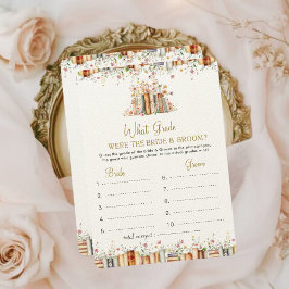 Was für eine Note haben sie für das Thema Brautpar