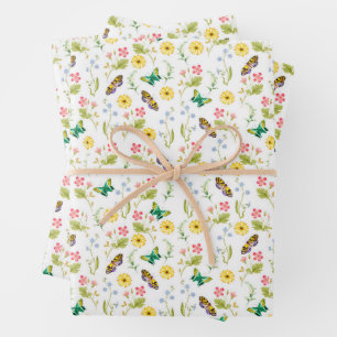 Was für eine wundervolle Frühlingswelt Geschenkpapier Set