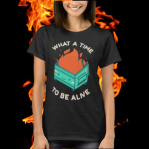 Was für eine Zeit, um ein lebendiges Shirt zu sein