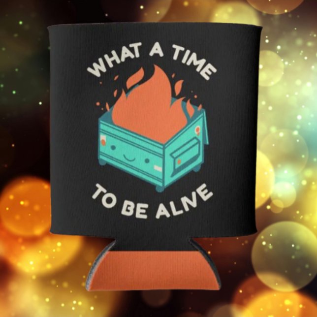 Was für eine Zeit zum Leben kann sich kühlen Dosenkühler (Von Creator hochgeladen)