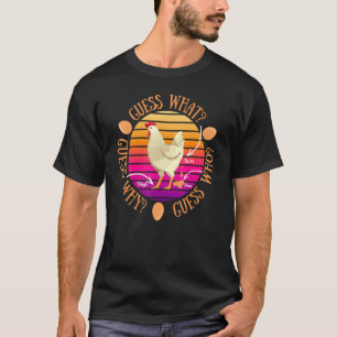 Was für Hühner Hintern Poo Thigh T-Shirt