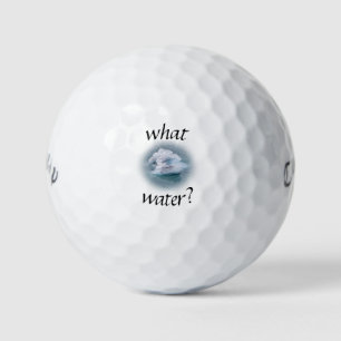 Was für Wasser? Golfball
