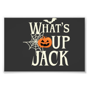 Was geht ab Jack Halloween Fotodruck