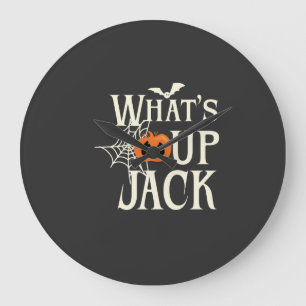 Was geht ab Jack Halloween Große Wanduhr