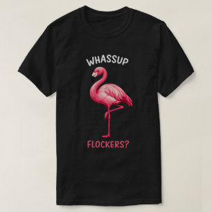 Was geht Flockers Lustiger Flamingo Sommer T-Shirt