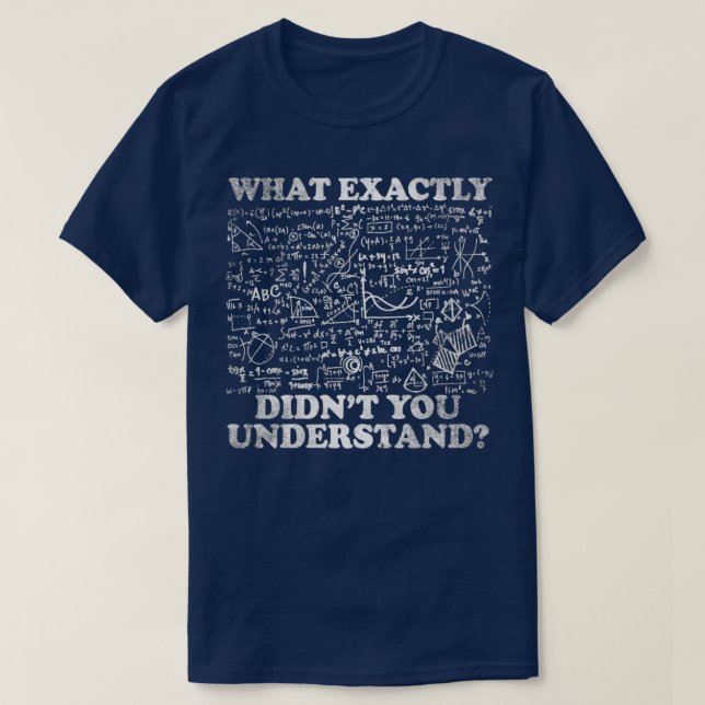 Was genau hast du nicht verstanden? T-Shirt (Design vorne)