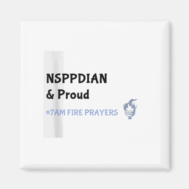 Was Gott Nicht Tun Kann Existiert Nicht Nsppd Gebe Magnet (Vorne)