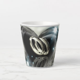 Was Gott Zusammengefügt Hat Hochzeit (Silber) Milchtasse