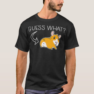 WAS Guinea Schweinefleisch Hintern Niedlich Schwei T-Shirt