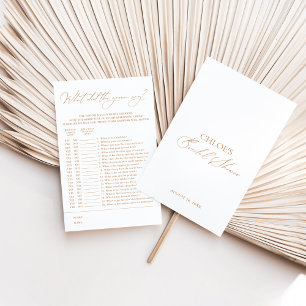 Was hat der Junge gesagt? Brautparty Games