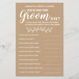 Was hat Groom zu zweisprachigem Brautparty gesagt?