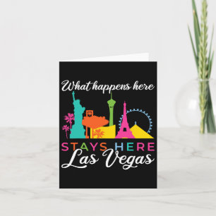 Was hier Bleibe, Las Vegas Karte