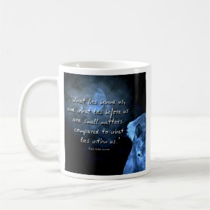 was hinter uns… liegt tasse