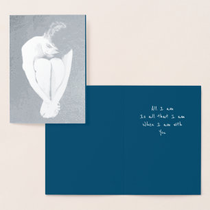 Was ich bin folienkarte