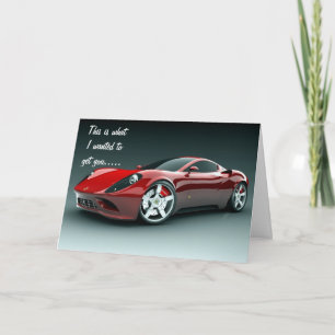 WAS ICH GEWOLLT HABE, UM UNS 40. ZU BEKOMMEN KARTE