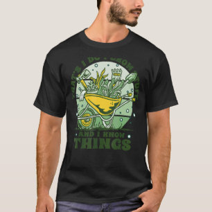 Was ich tue, ich züchte Mennengärtnerei T-Shirt