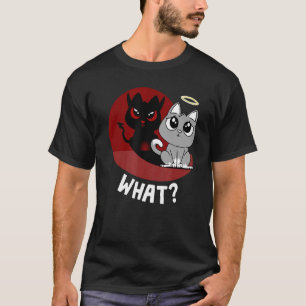 Was Ich War's Nicht - Lustige Böse Katze Süße Katz T-Shirt