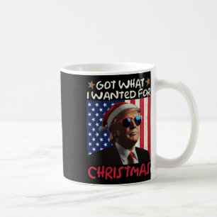 Was ich zu Weihnachten Gewollt habe, got Trump 1 Kaffeetasse