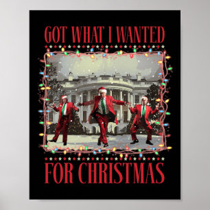 Was ich zu Weihnachten Gewollt habe, hat Trump got Poster