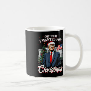 Was ich zu Weihnachten Gewollt habe, Trump 2024 Kaffeetasse