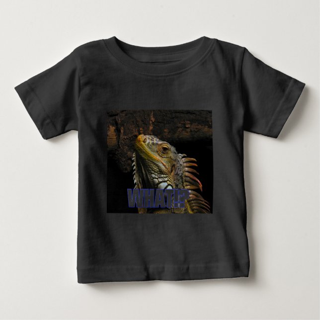 Was? Iguana Baby T-shirt (Vorderseite)