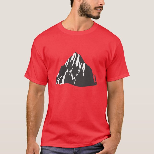 Was Ihre vordere und hintere Grafik Everest ist T-Shirt (Vorderseite)