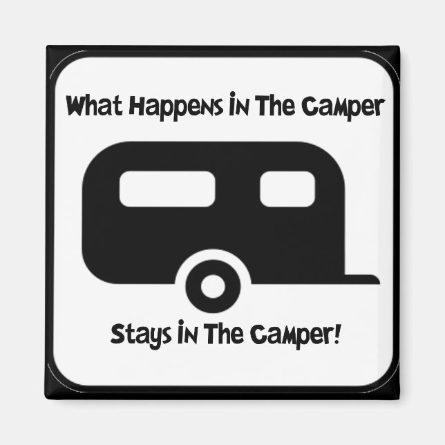Was im Camper passiert... Magnet (Vorne)
