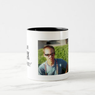 "Was im Freak geschah gerade? " Zweifarbige Tasse